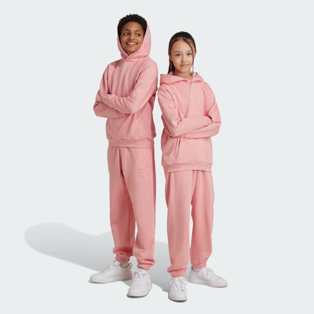 Спортивные брюки adidas J SZN GFX PANT розовый