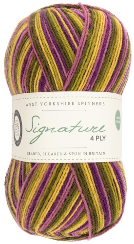 Моток West Yorkshire Spinners Signature Passionfruit Cooler 611 400 м 100 г