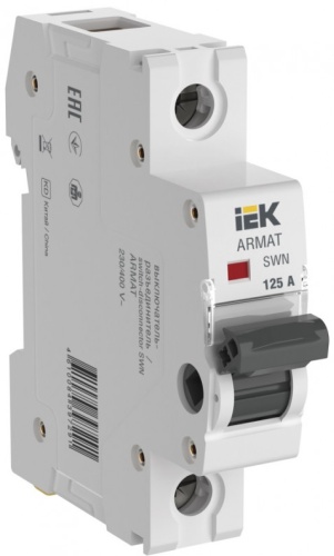 IEK рубильник 1P 125 A, 10 кА, 400 В
