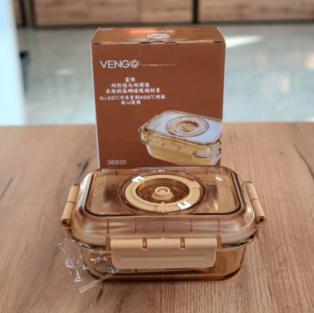 Vengo контейнер 36930 1 шт, силикон, жаропрочное стекло