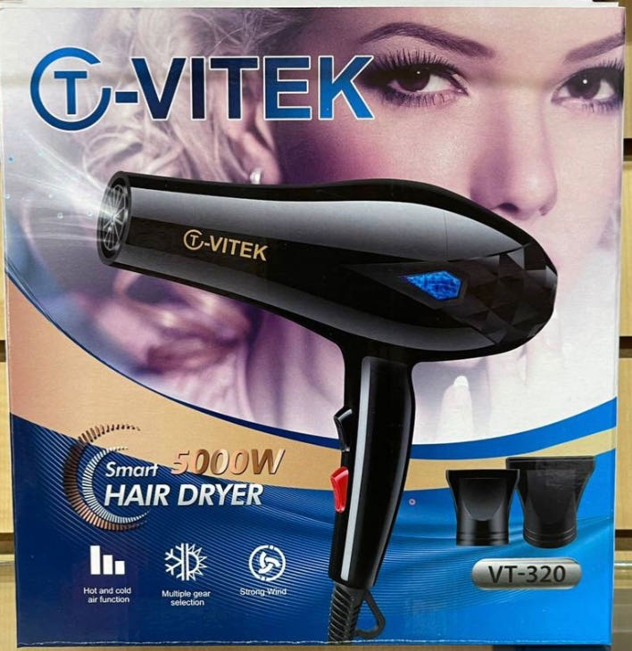 T-VITEK VT-320 фен черный