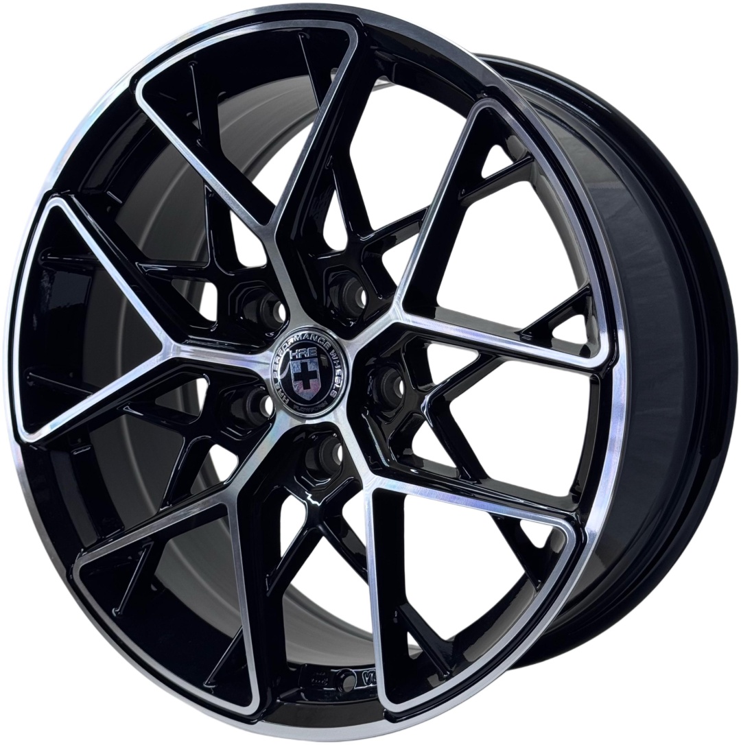 Yixing 034 WESTWHEELSSHOP 7.5x17/5x114.3 D73.1 ET35 4 диска черный, хром