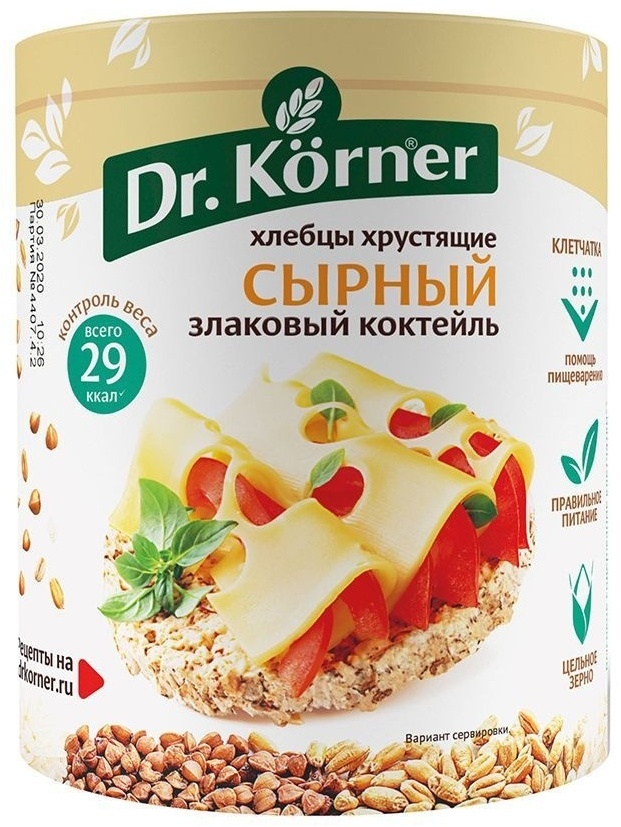 Dr.Korner Сырные 100 г