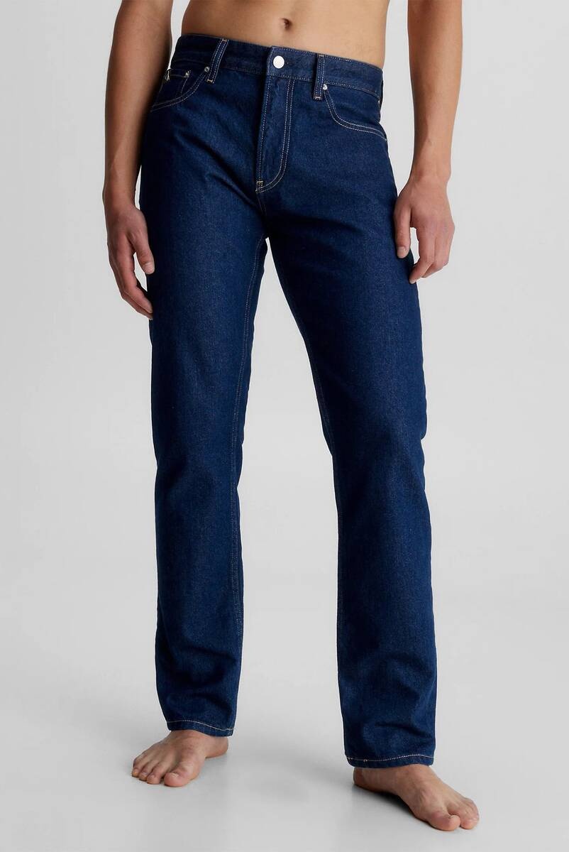 Джинсы прямые Calvin Klein Jeans синий