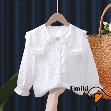 Школьная блузка Emiki белый