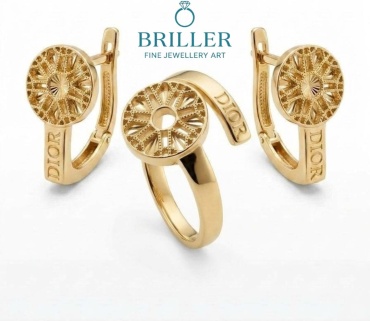BRILLER 086469 вес 5 г золото, без вставок