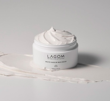 Маска для лица LAGOM глиняная White Koalin Mud Mask 110 мл