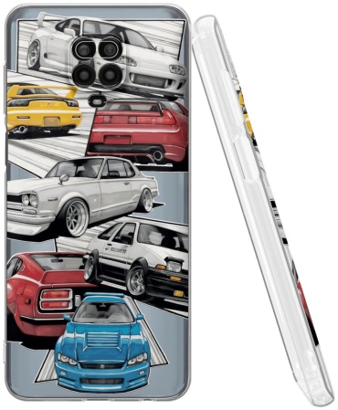 Чехол Mcover для Redmi Redmi Note 9s, Redmi Note 9 Pro рисунок