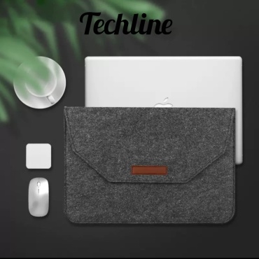 Чехол Techline MacBook Air,Pro 15.4/16 до 15.3" черный