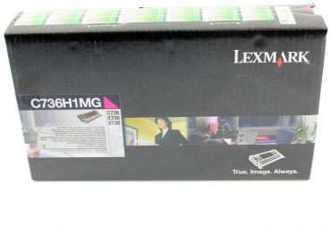 Lexmark C736H1MG с чипом черный