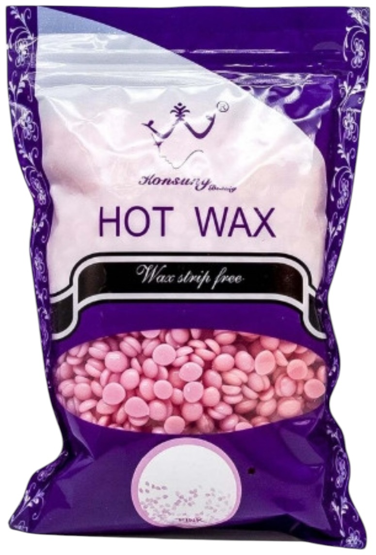 Воск пленочный Hot Wax HOT WAX плотность средняя в гранулах 500 г