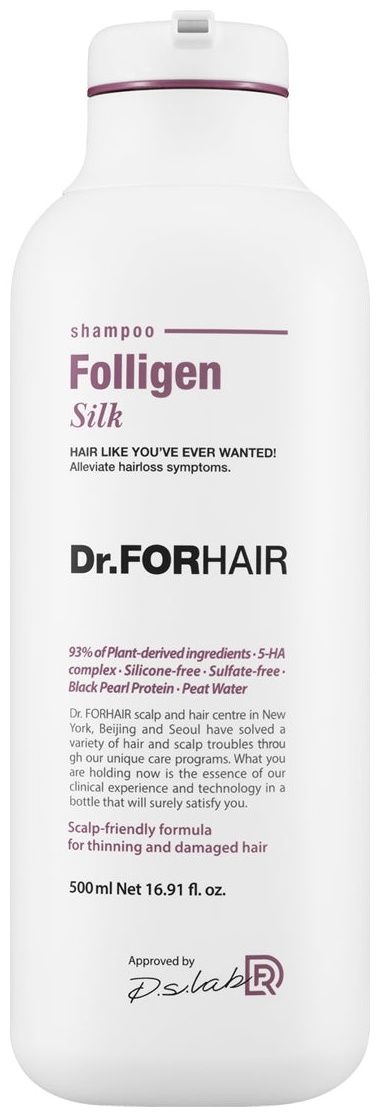 Dr.FORHAIR Folligen Silk шампунь 500 мл