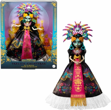 Кукла коллекционная Monster High Skelita Calaveras Día de Muertos Doll 33 см