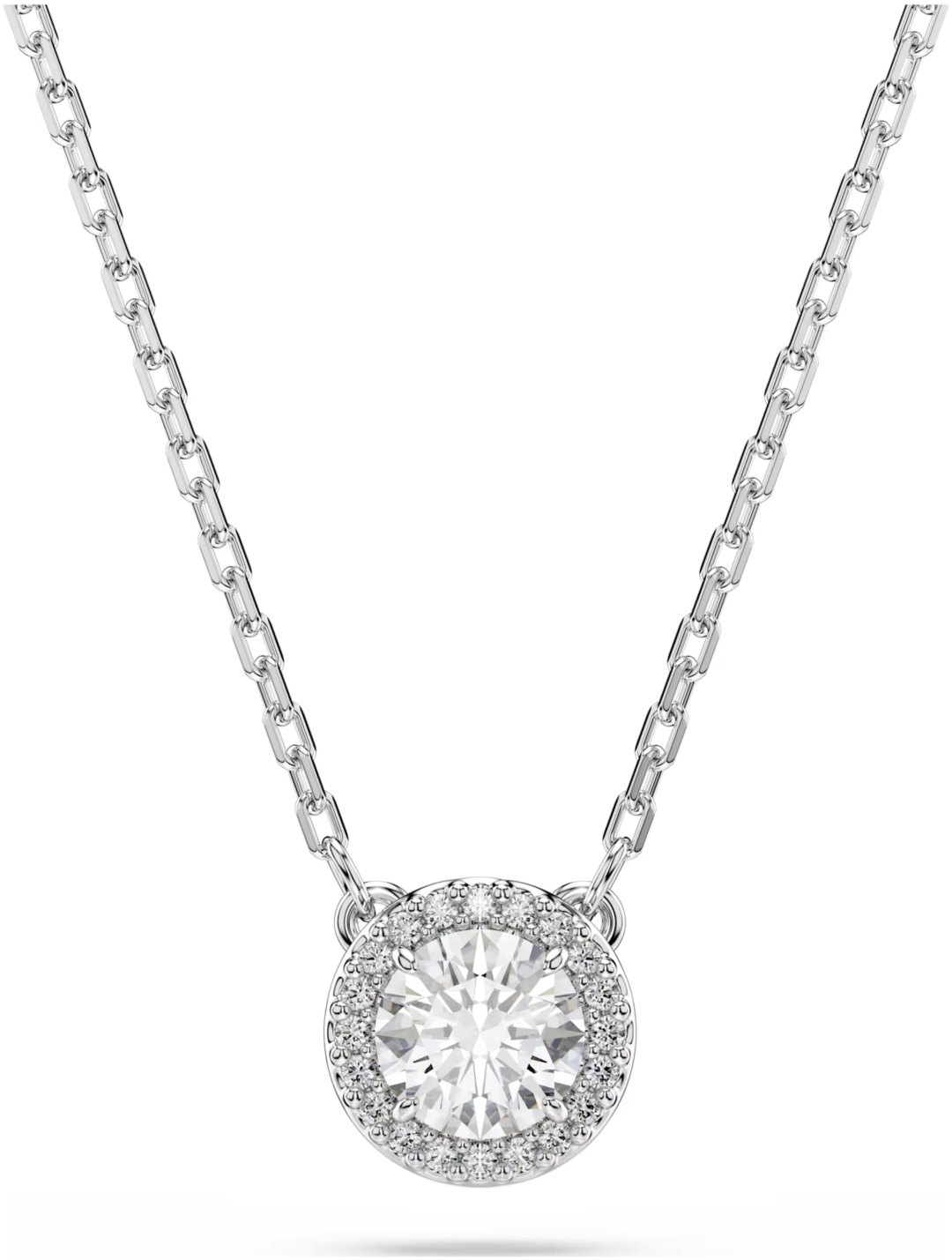 Цепь Swarovski длина 38 см бижутерный сплав кристаллы Swarovski
