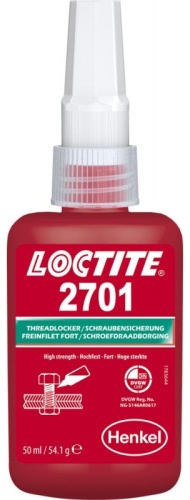 Фиксатор резьбы высокой прочности LOCTITE 2701, 50 мл