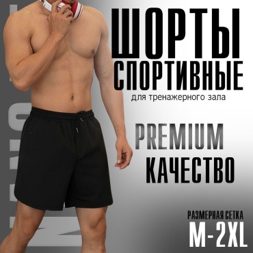 Спортивные шорты NANO FIT черный