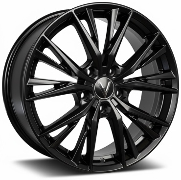 Вектор B210 7x17/5x114.3 D60.1 ET39 4 диска черный