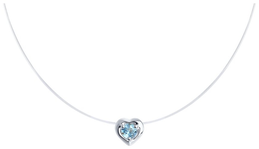 Леска Diamant 147758 длина 45 см вес 1.03 г золото, топаз