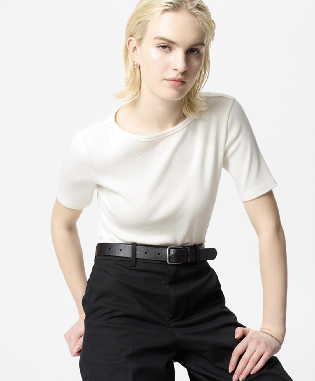 Футболка Uniqlo белый