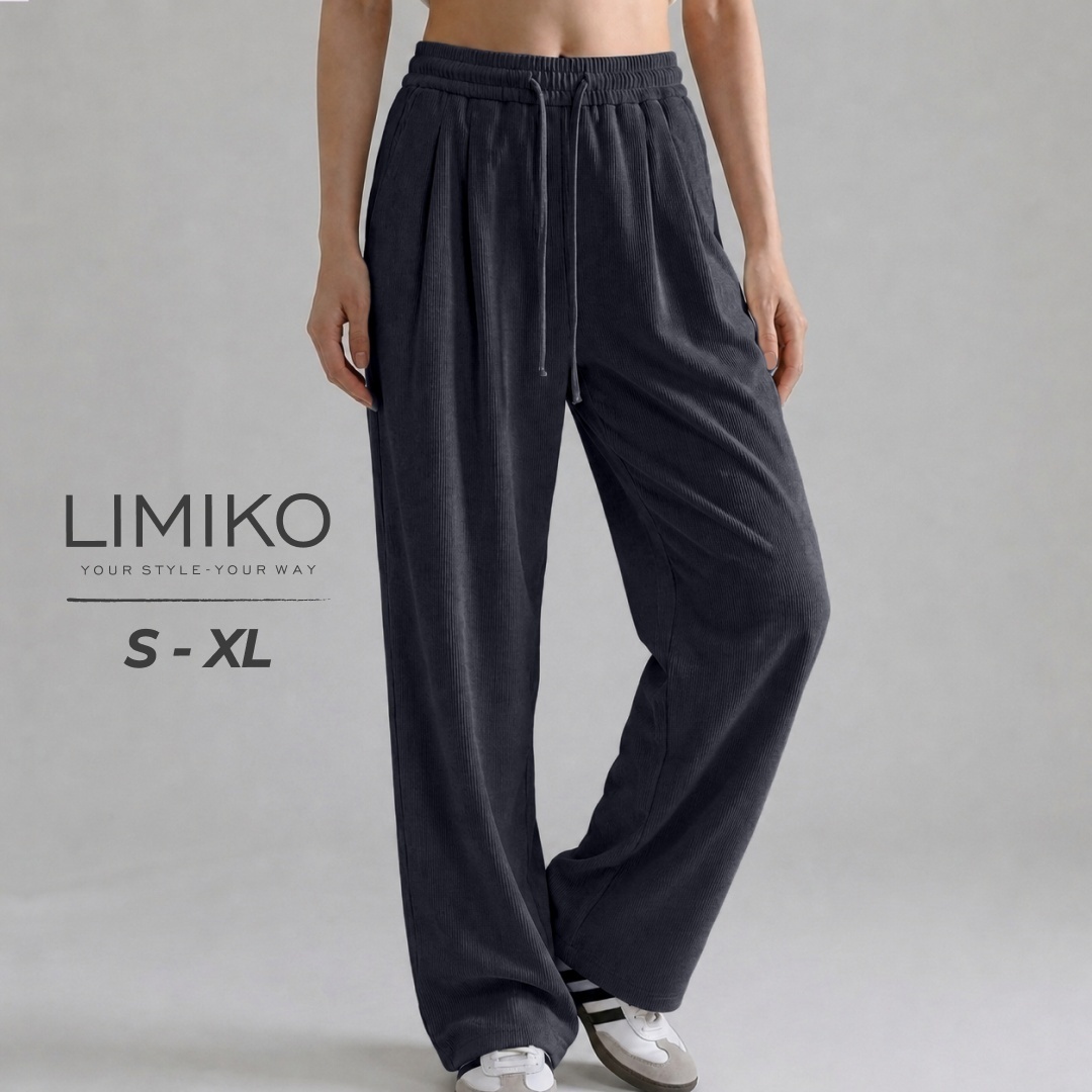 Повседневные брюки LIMIKO темно-серый