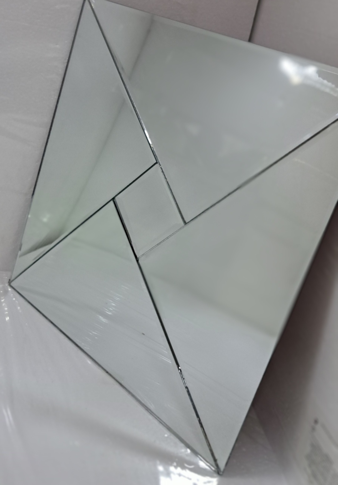Зеркальная плитка настенное 30x30 см