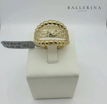 Ballerina Jewelry italy BJ 54968 размер 18.5 вес 2.4 г золото, без вставок