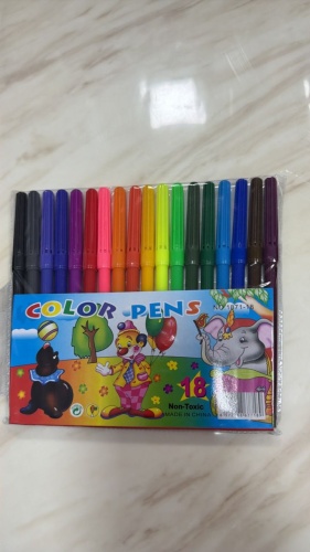 Фломастер Color pens 18 шт