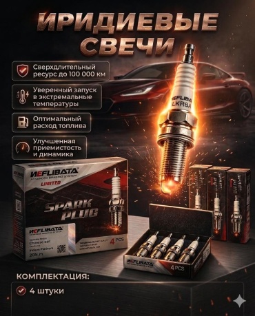 Свеча зажигания Neflibata NE1632