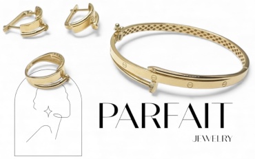 PARFAIT JEWELRY SET4982 вес 13.56 г золото, без вставок