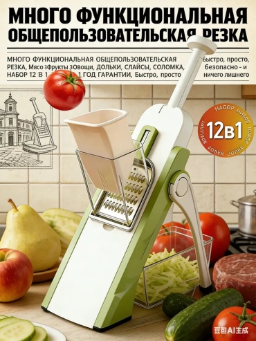 Овощерезка 726156719, нерж.сталь