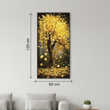 Canvas house картина Денежное Дерево Изобилия и роскоши 60x120 см