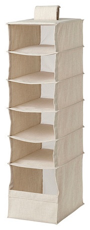 IKEA органайзер для одежды бежевый, 1 шт