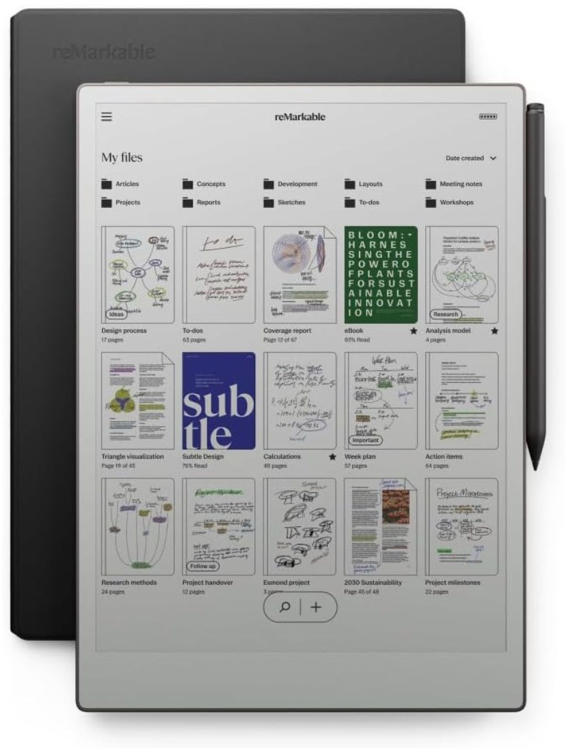 Графический планшет ReMarkable reMarkable Paper Pro серый