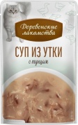 Деревенские лакомства Суп из утки с тунцом 35 г 4 шт