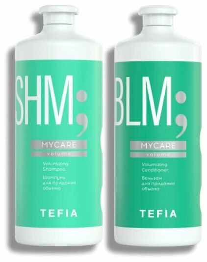 TEFIA My Care Color для обьема набор по уходу за волосами для женщин