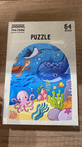Пазл Три Совы PUZZLE классический 64 деталей
