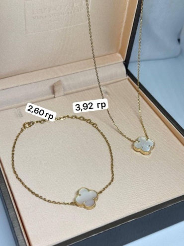 Колье DARI GOLD 5366 длина 50 см вес 6.52 г золото, эмаль