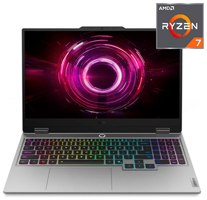 Ноутбук Lenovo LOQ 15AHP10 15.6" / 16 Гб / SSD 1024 Гб / Без ОС / 83JG000XRK