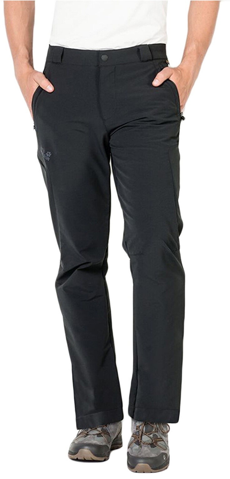 Утепленные брюки Jack Wolfskin черный