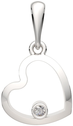 Подвеска Lucente Silver PEN-LU-925-15753047 вес 0.747 г серебро, фианит