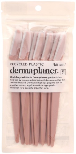 Kitsch Dermaplaner из переработанного пластика, терракота, 12 шт. бритвенный станок 12 шт