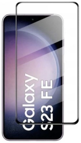 Стекло Nati.aks для Samsung Galaxy S23 FE черный