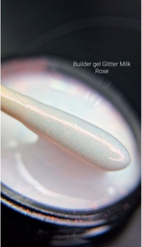 Novel гель Glitter Milk rose Glitter Milk rose 15 мл