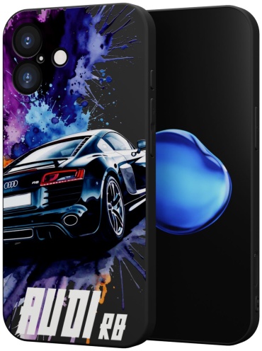 Чехол Mcover для Apple iPhone 16 рисунок