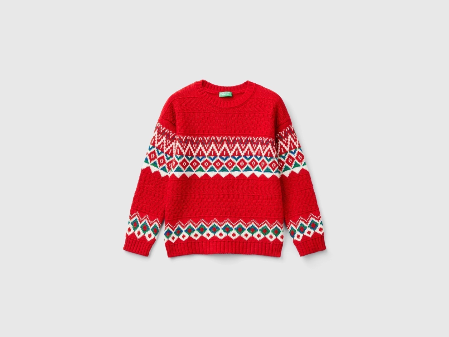 Джемпер UNITED COLORS OF BENETTON красный