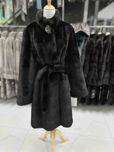 Шуба Enji черный