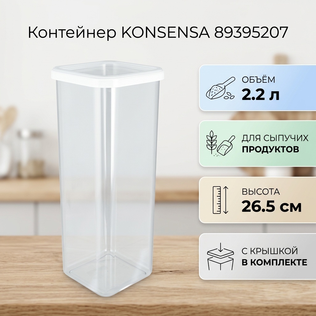 KONSENSA контейнер 89395207, полистирол