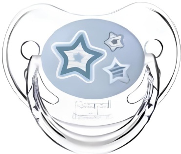 Пустышка Canpol Babies Newborn baby,22/566_blu, 1 шт, голубой