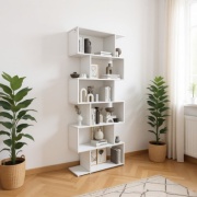 Стеллаж напольный Мебель Азии, 80x25.5x188.7 см, белый