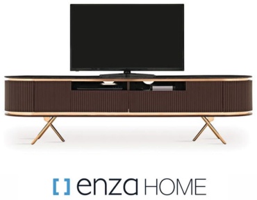 ТВ-тумба напольная Enza home Vienna, 200x52x54 см, бордовый
